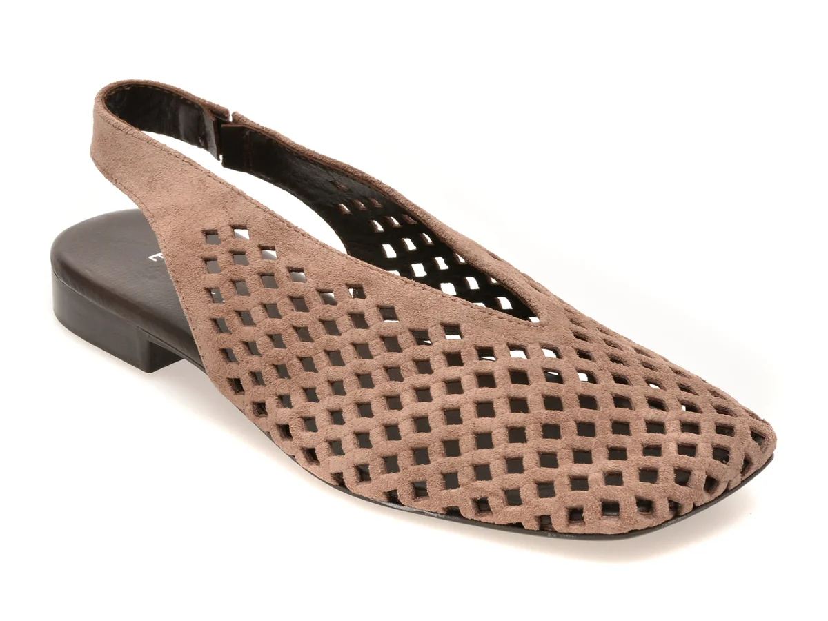 Pantofi EPICA gri, 4351224, din piele intoarsa