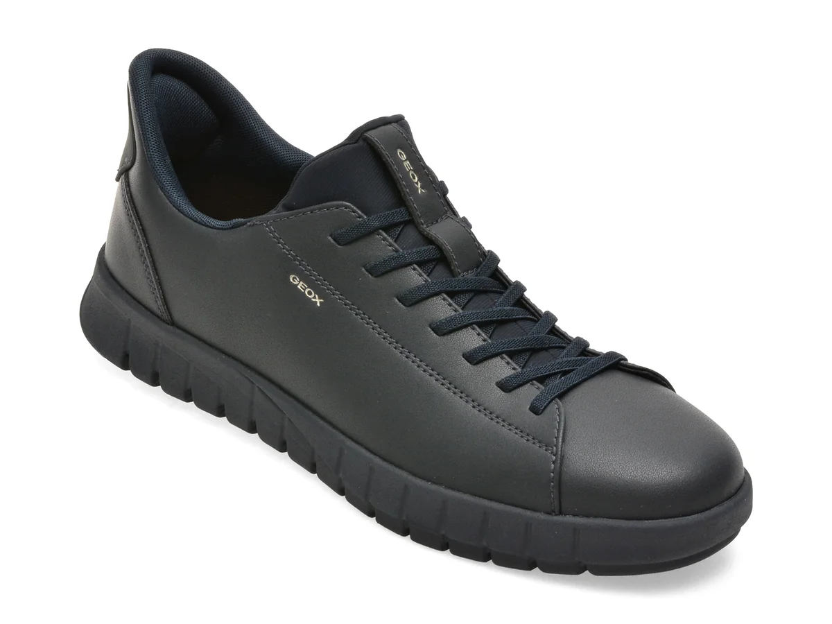 Pantofi sport GEOX bleumarin, U65MAA, din piele naturala