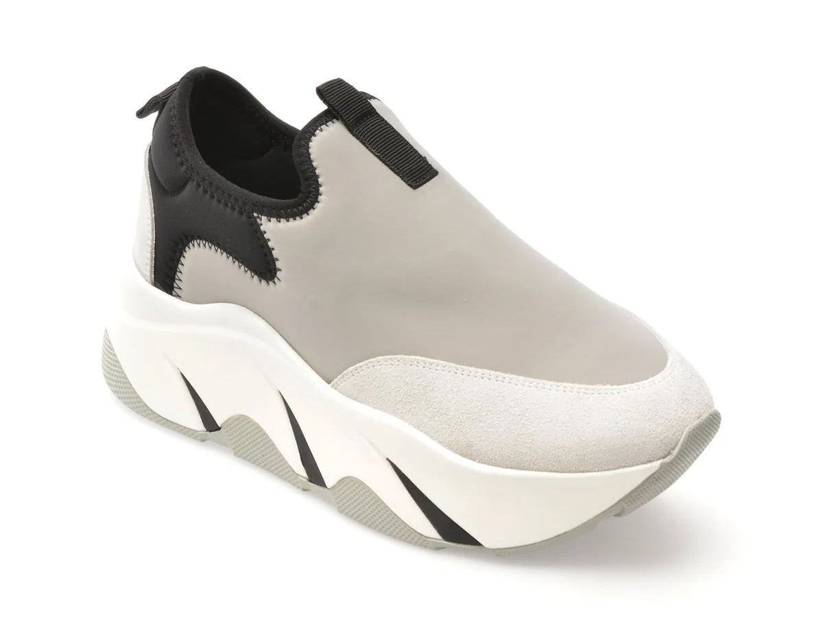 Pantofi Sport GRYXX Gri, 1A12, Din Material Textil