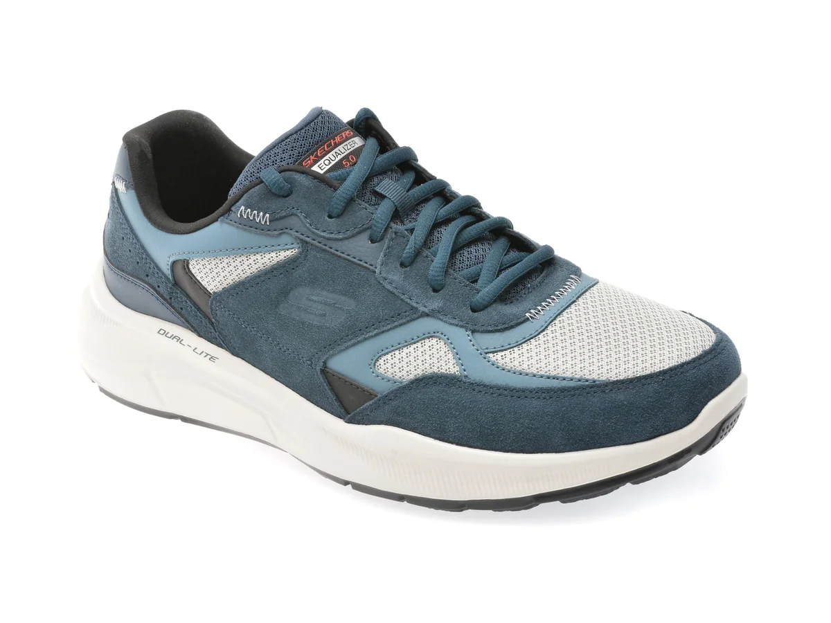 Pantofi Sport Skechers Bleumarin, Equalizer 5.0, Din Material Textil