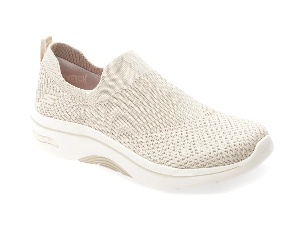 Pantofi Sport SKECHERS Gri, GO WALK ARCH FIT 2.0, Din Material Textil