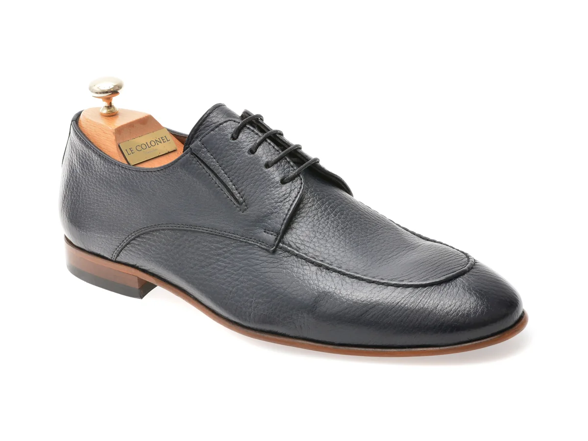 Pantofi Eleganti Le Colonel Bleumarin, 48562, Din Piele Naturala