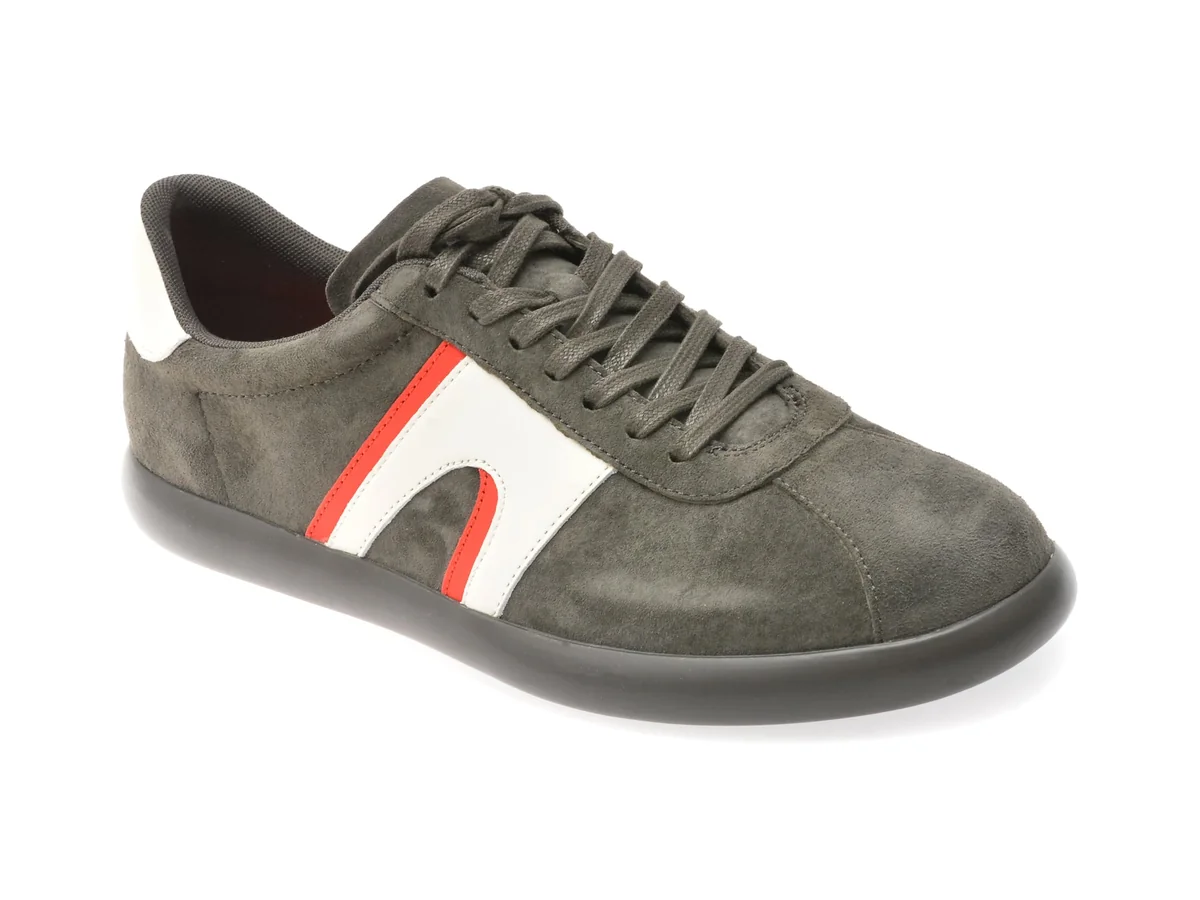 Pantofi Sport CAMPER Gri, PELOTAS, Din Piele Naturala