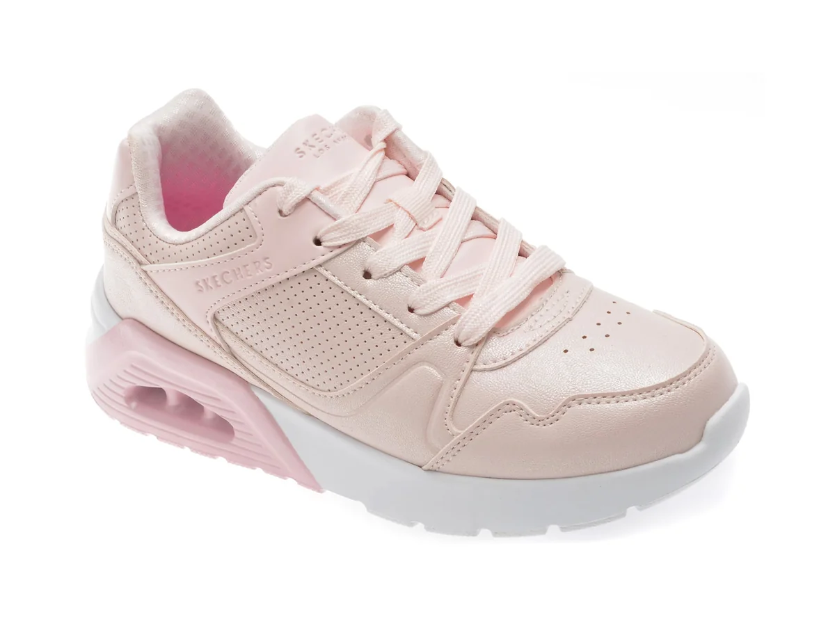 Pantofi Sport Skechers Roz, UNO LITE 2.0, Din Piele Ecologica