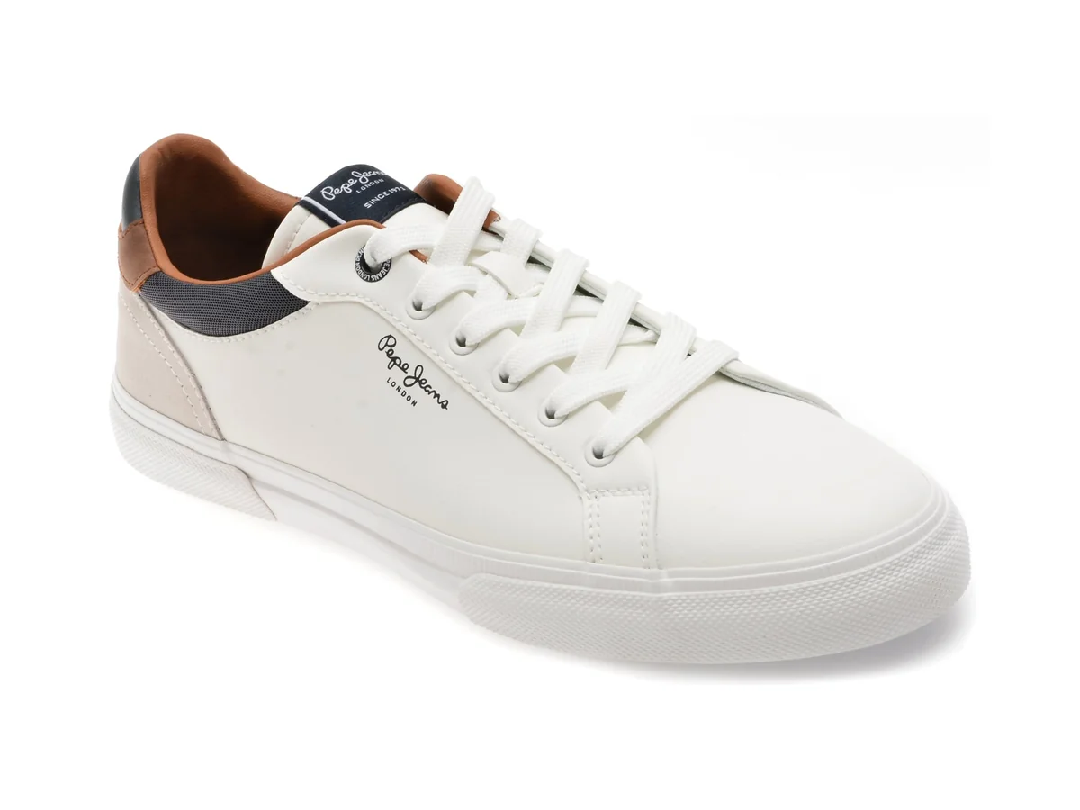Pantofi Sport Pepe Jeans Albi, Kenton Court, Din Piele Ecologică