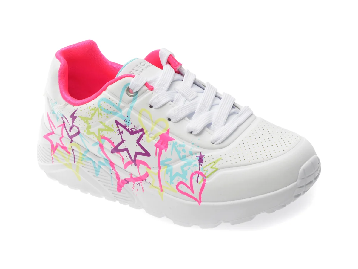 Pantofi Sport Skechers Albi, UNO LITE, Din Piele Ecologică