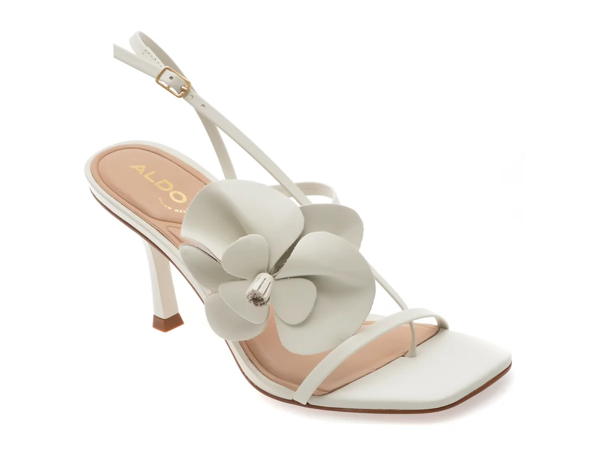 Sandale Elegante ALDO Albe, SANDFLOWER 121, Din Piele Naturală