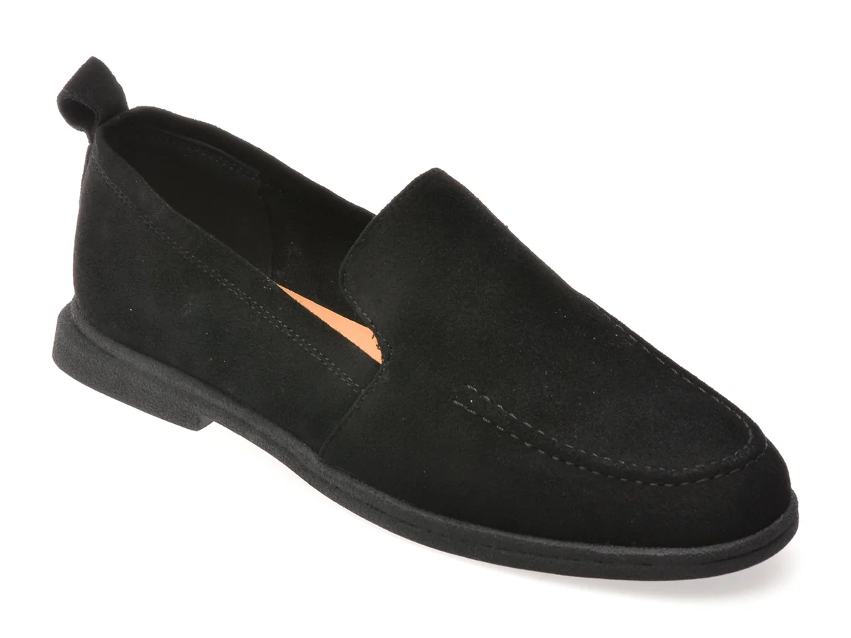 Mocasini Gryxx Negri, 1197G19, Din Piele Intoarsa