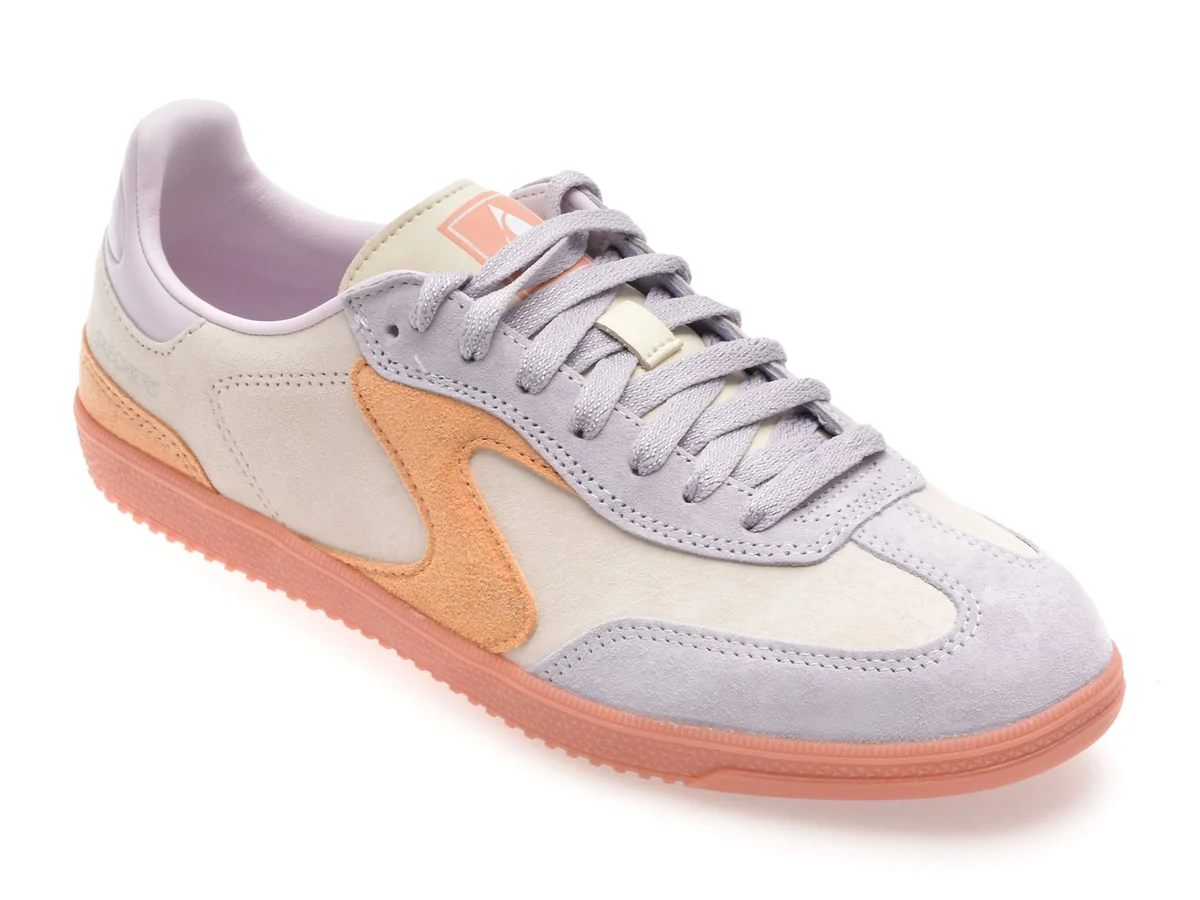 Pantofi Sport Skechers Bej, HOTSHOT, Din Piele Întoarsă