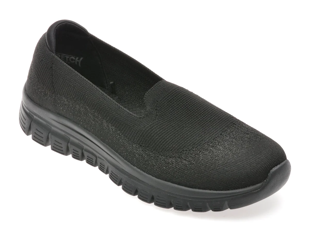 Pantofi Sport SKECHERS Negri, GRACEFUL, Din Material Textil
