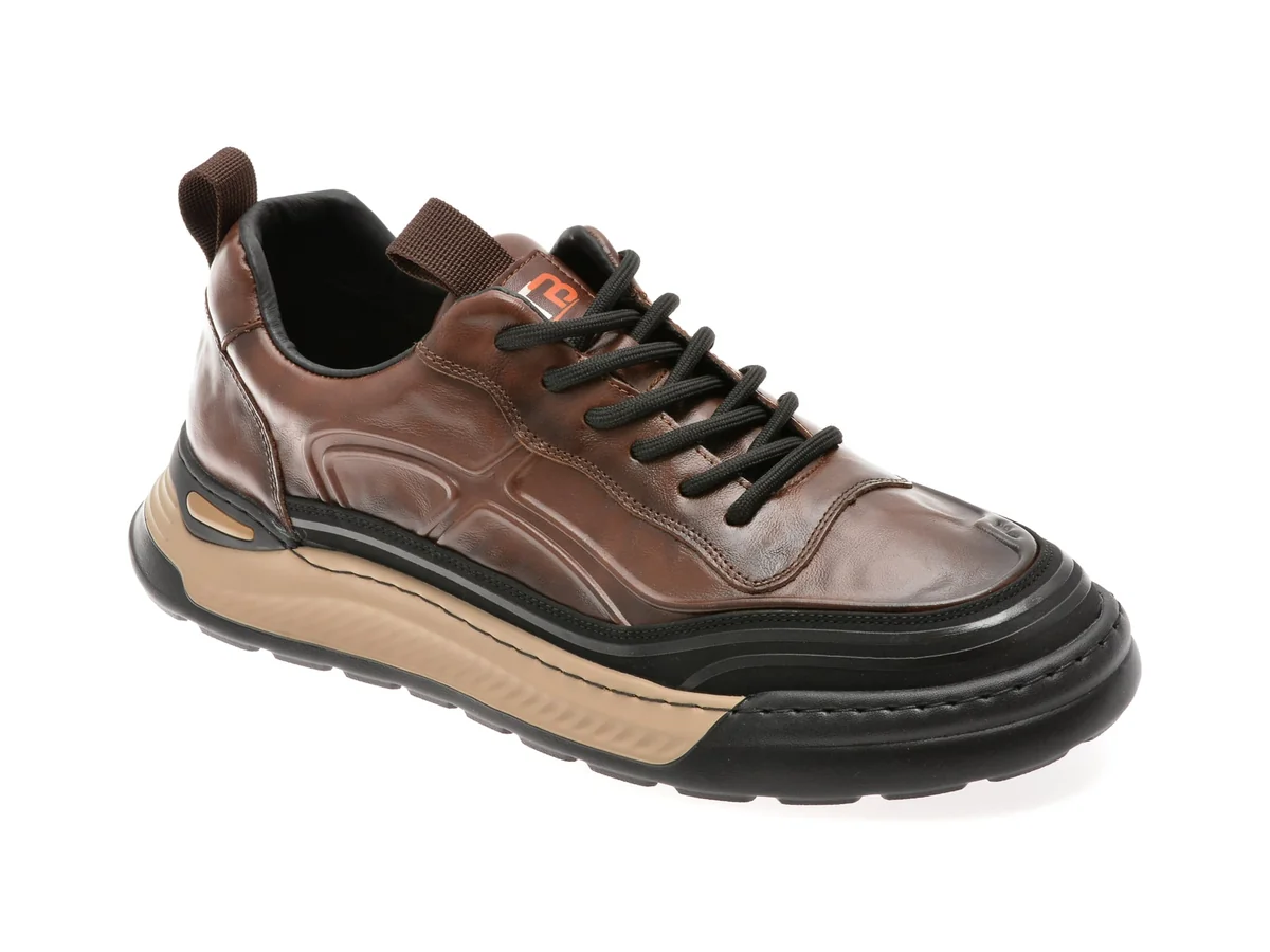 Pantofi Sport Bite The Bullet Maro, 157, Din Piele Naturala