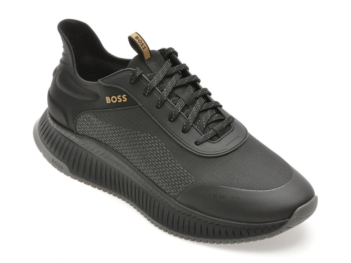Pantofi Sport BOSS Negri, 6488, Din Material Textil