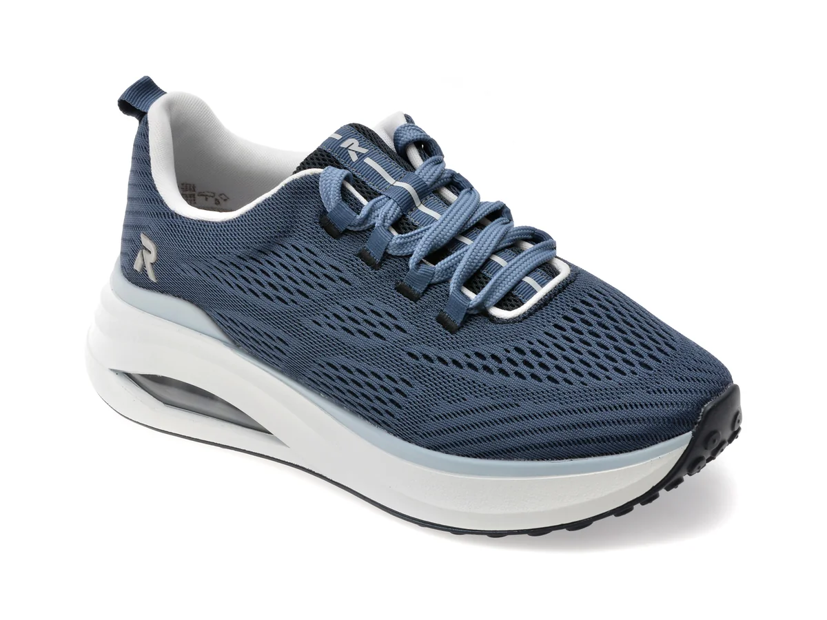 Pantofi Sport Rieker Bleumarin, W2701, Din Material Textil
