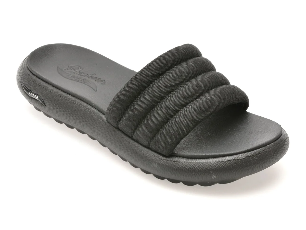 Papuci Skechers Negri Arch Fit Cloud, Din Material Textil