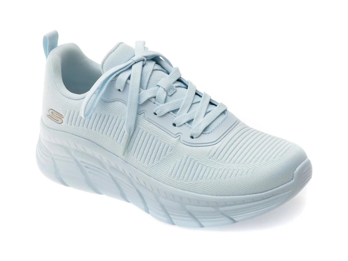 Pantofi Sport Skechers Albastri, 117385, Din Material Textil
