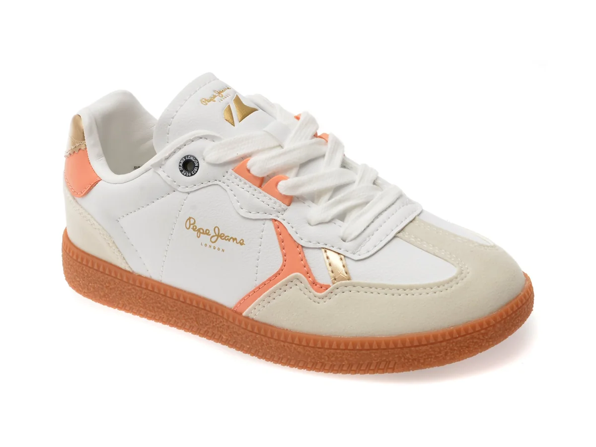 Pantofi Sport Pepe Jeans Albi, Ball Retro, Din Piele Ecologica