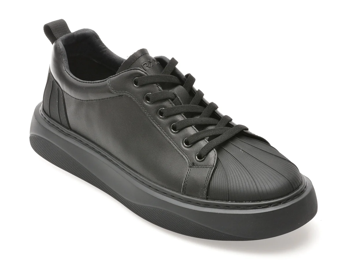 Pantofi Sport Gryxx Negri, 80311, Din Piele Naturală
