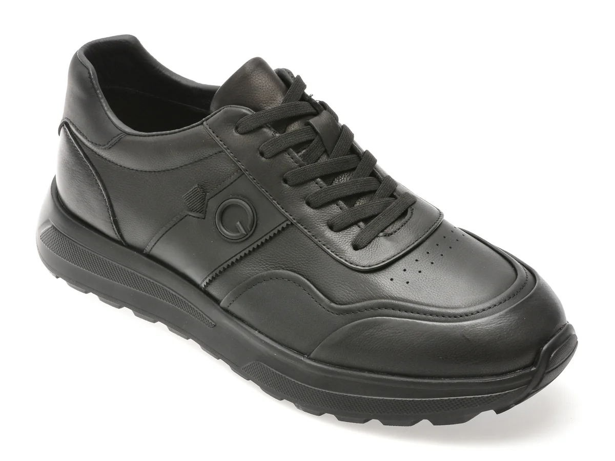 Pantofi Sport Gryxx Negri, 57611, Din Piele Naturală