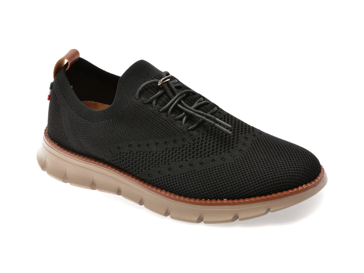 Pantofi Gryxx Negri 70163 Din Material Textil