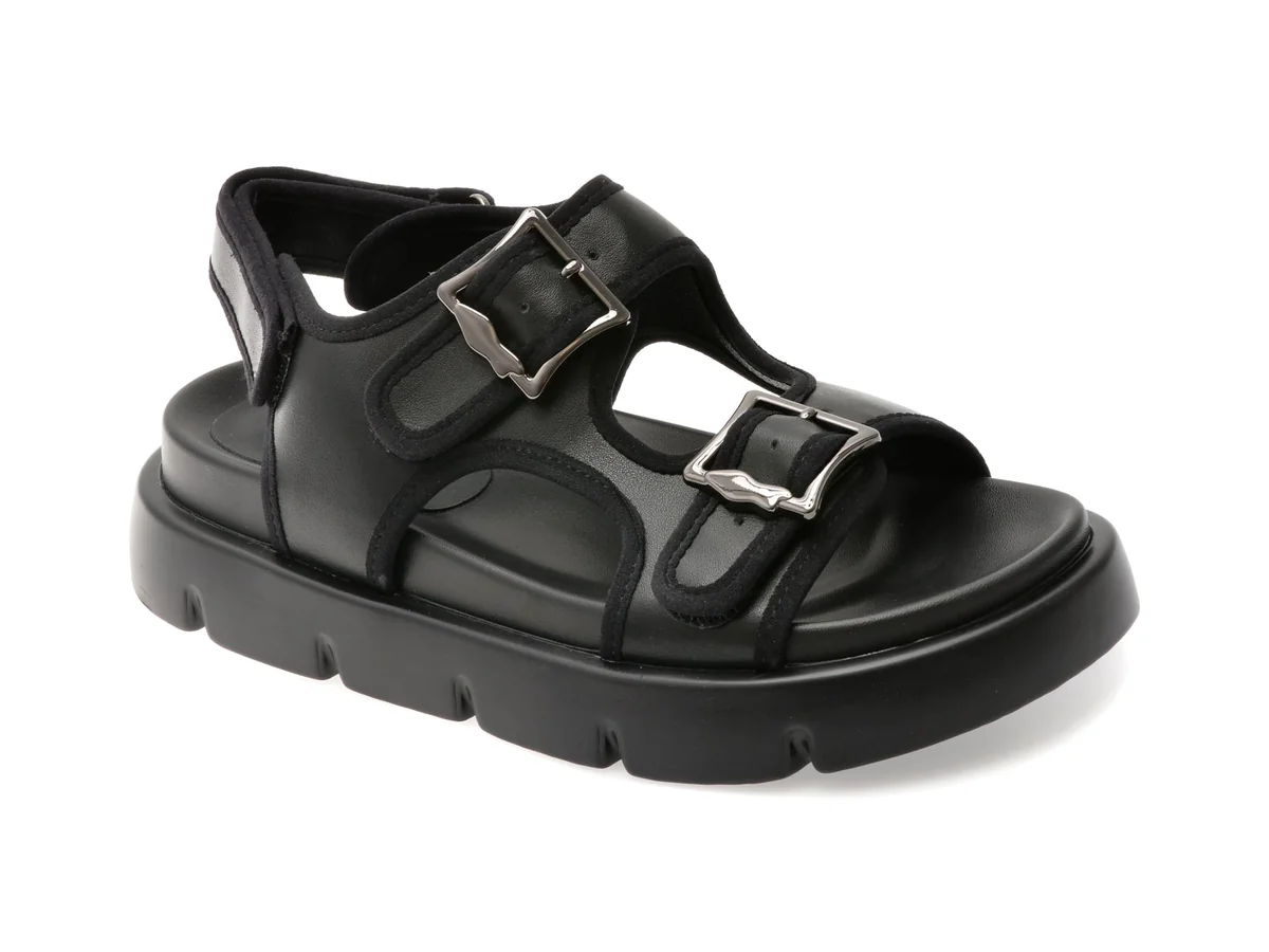 Sandale Gryxx Negre 1157D12 Din Piele Naturala