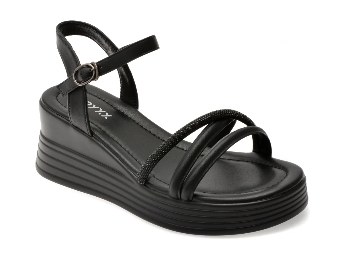 Sandale Gryxx Negre 1328S11 Din Piele Naturala