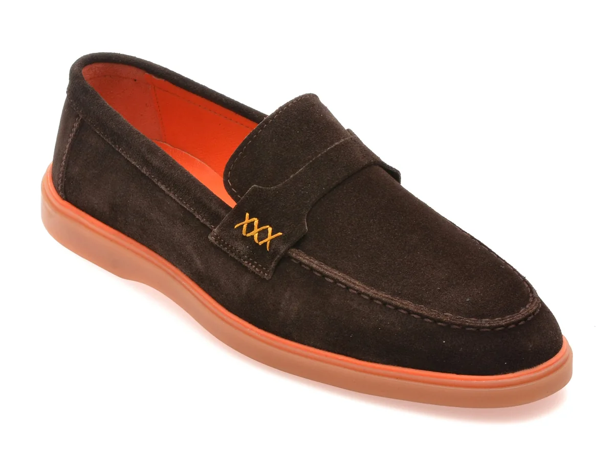 Mocasini Gryxx Maro, LP100, Din Piele Intoarsa