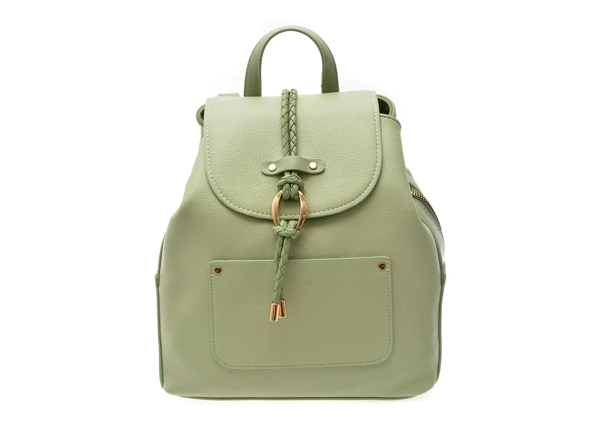 Rucsac Gryxx Verde, 1533, Din Piele Ecologică