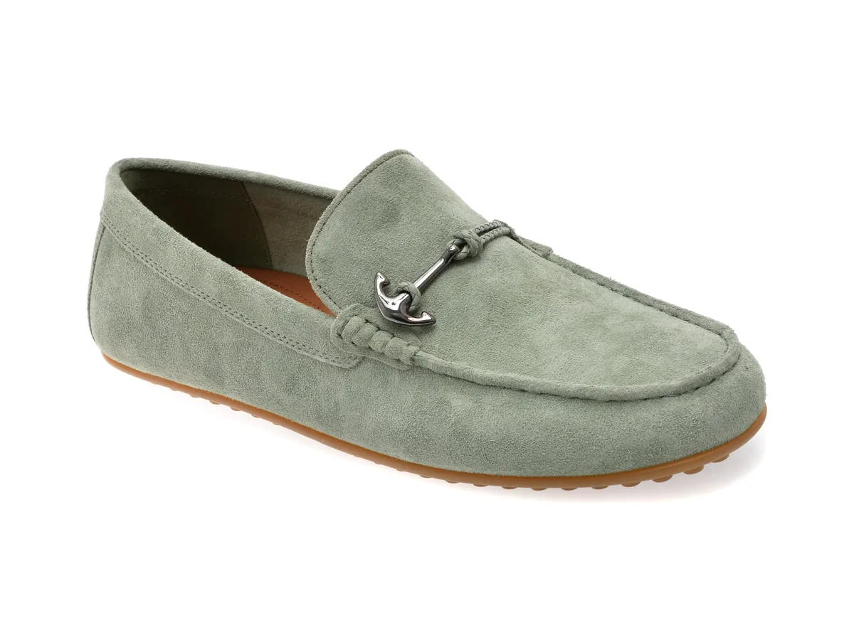 Mocasini Eleganti Aldo Verzi, WILBART 311, Din Piele Întoarsă