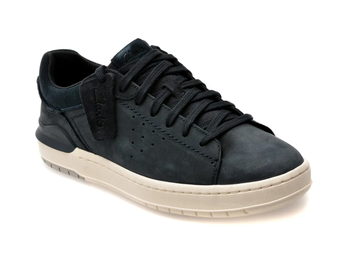 Pantofi Sport Clarks Bleumarin, Courtlite 2 Run, Din Nabuc