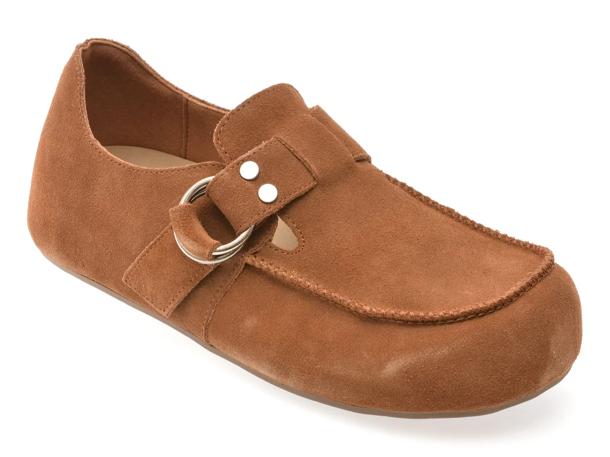 Mocasini Gryxx Maro, Y25L722, Din Piele Întoarsă