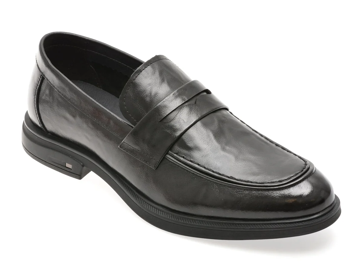 Mocasini Eleganti Gryxx Negri, 98219, Din Piele Naturala