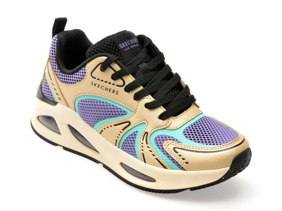 Pantofi Sport Skechers Multicolor, Uno Ego, Din Piele Ecologică