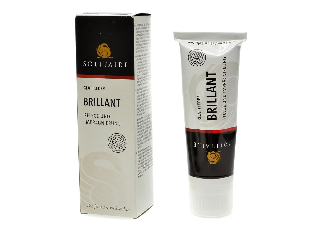 Crema De Întreținere Pentru Încălțăminte, Culoare Maro Închis, Solitaire