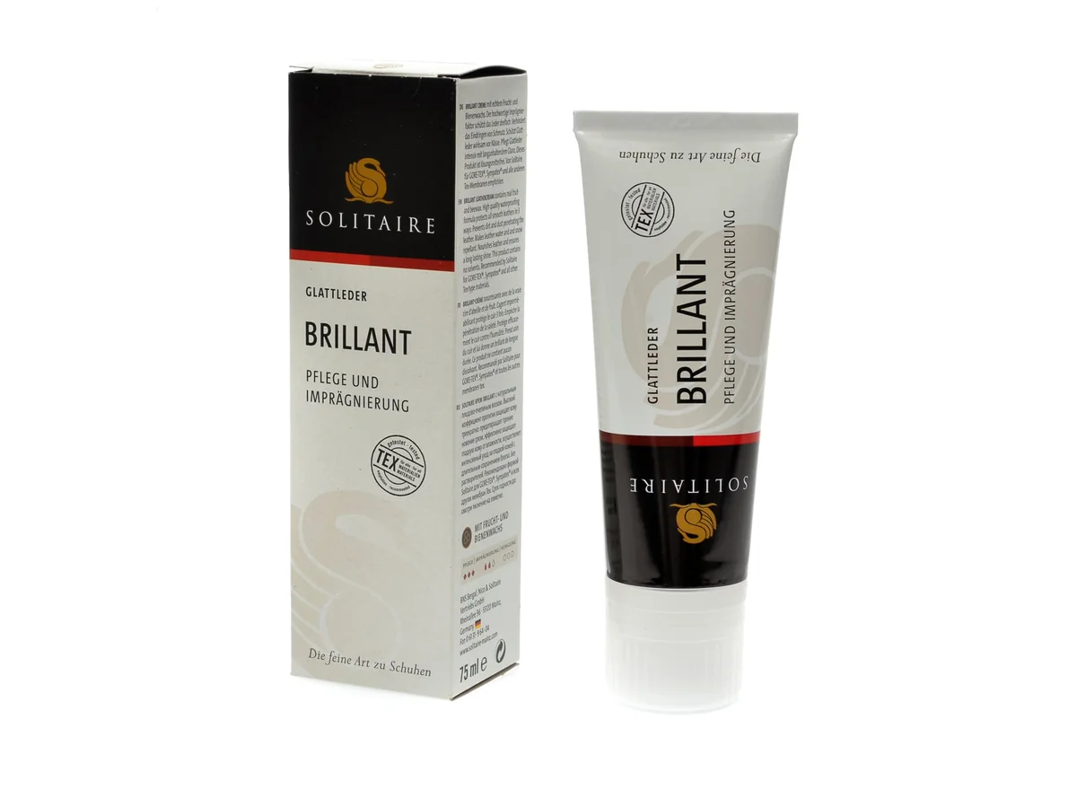 Crema De Întreținere Pentru Încălțăminte, Culoare Maro Deschis, Solitaire