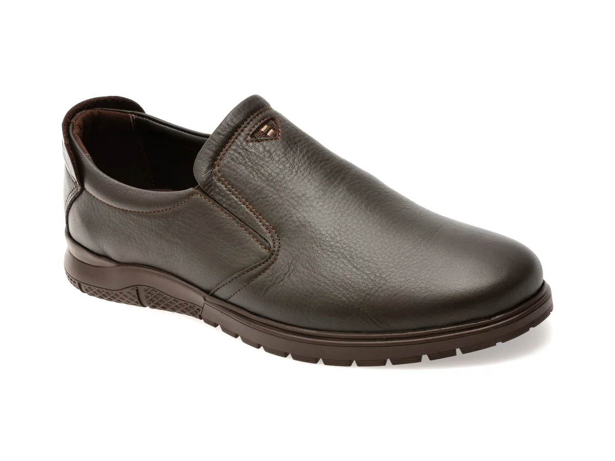 Pantofi Otter Maro 556 Din Piele Naturala