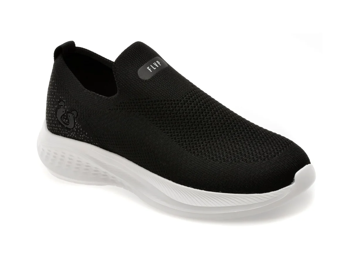 Pantofi Sport Flavia Passini Negri, 1008, Din Material Textil