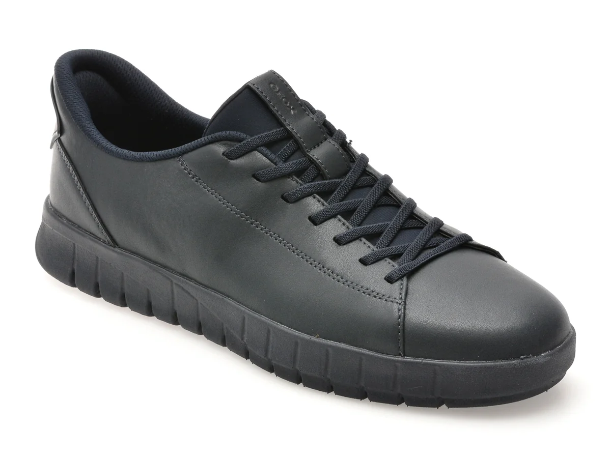 Pantofi Sport Geox Bleumarin, U56MAA, Din Piele Naturală