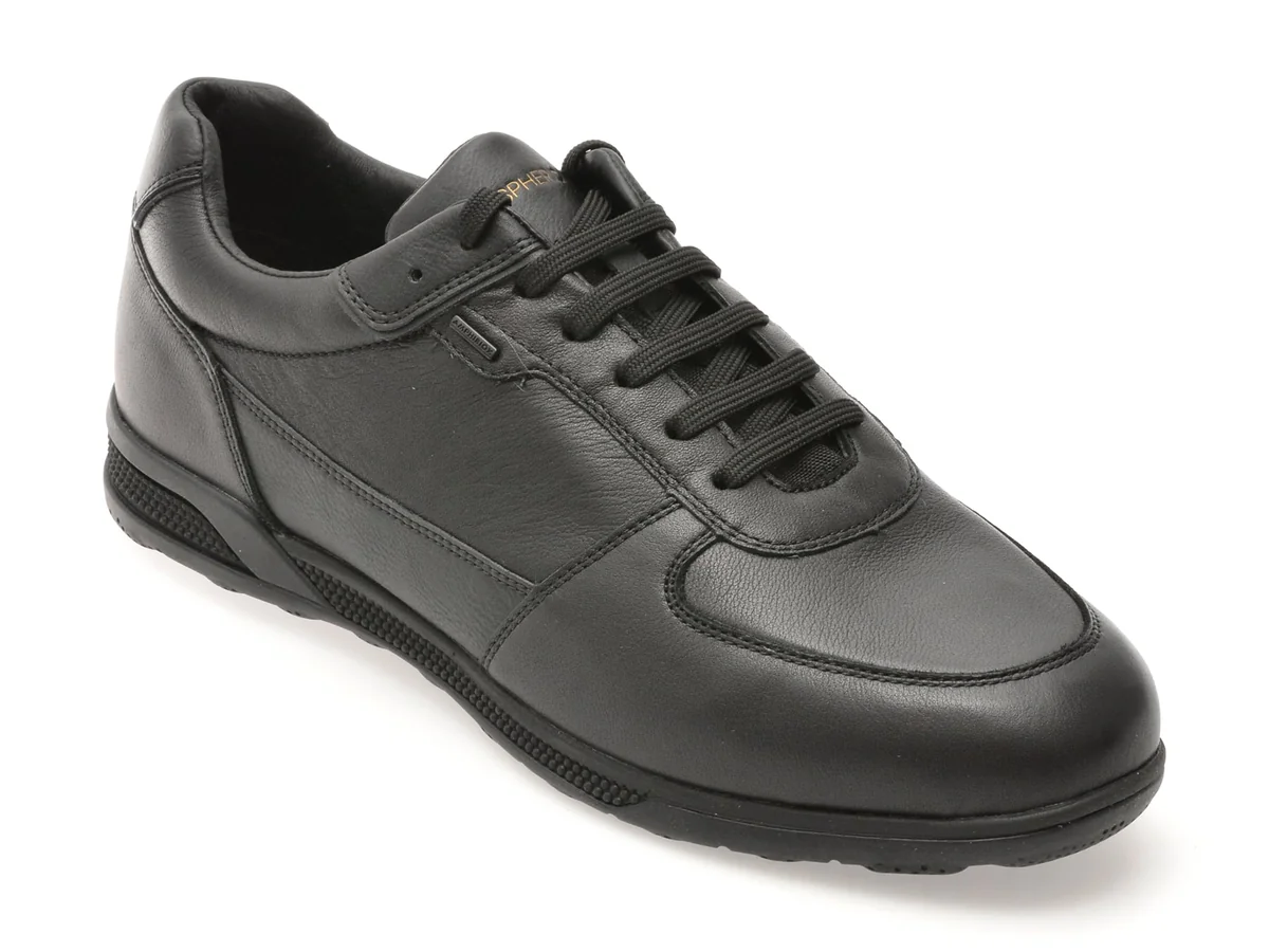 Pantofi Sport Geox Negri U56MTB Din Piele Naturala