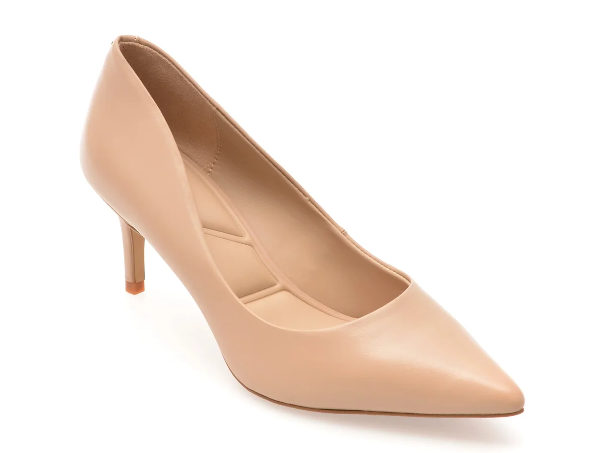 Pantofi Eleganți Aldo Nude, Stessylow 270, Din Piele Naturală