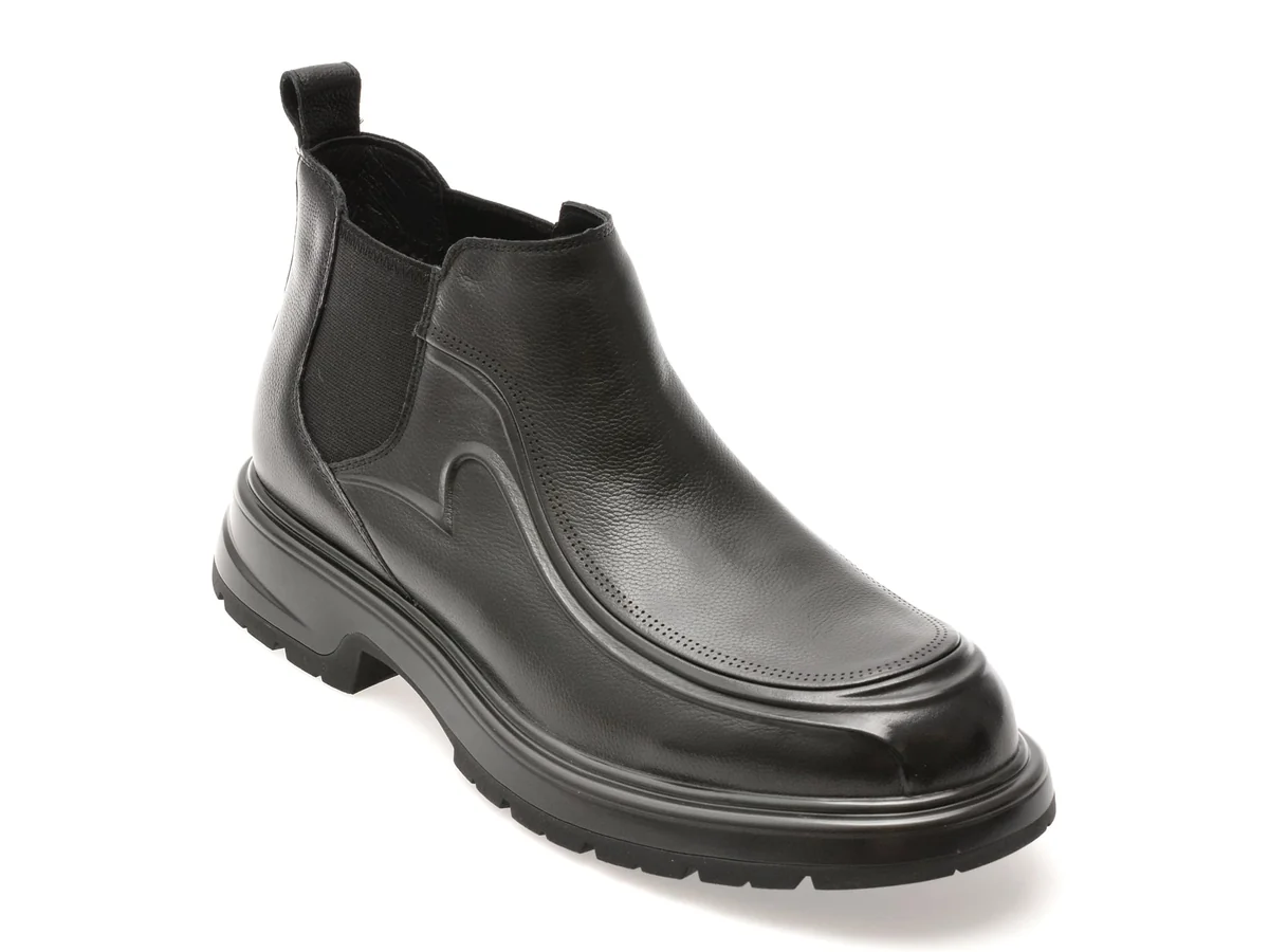 Ghete Gryxx Negre, 51878, Din Piele Naturala