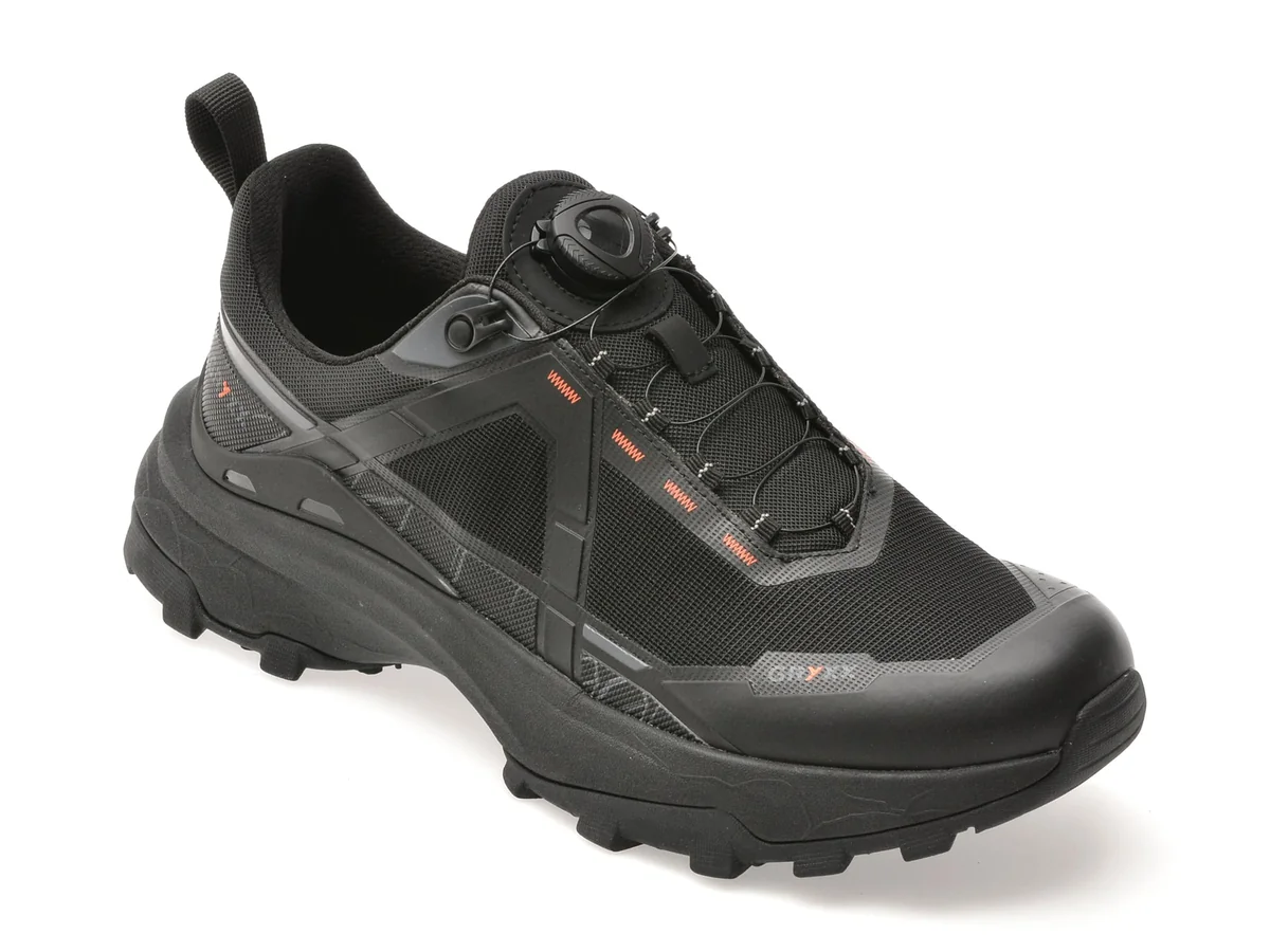 Pantofi Sport Gryxx Negri, 872803, Din Material Textil