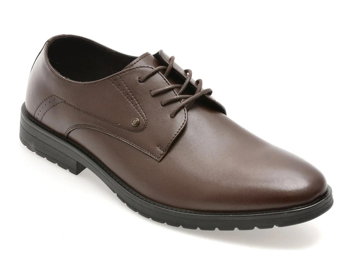 Pantofi Eleganti Bite The Bullet Maro, 9551, Din Piele Naturala