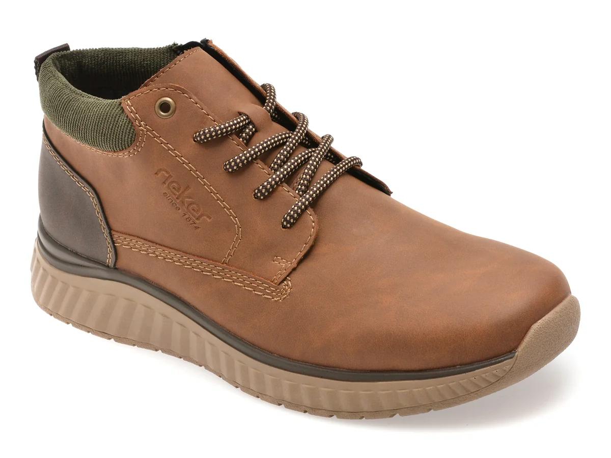 Ghete Rieker Maro B0603 Din Piele Ecologica