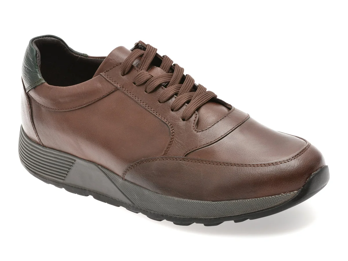 Pantofi Sport Bite The Bullet Maro, 2135, Din Piele Naturală