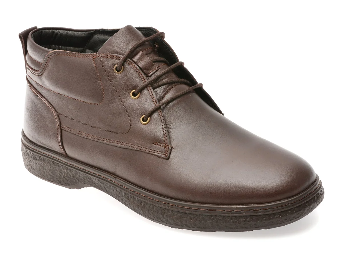 Ghete Otter Maro, SH8623, Din Piele Naturala