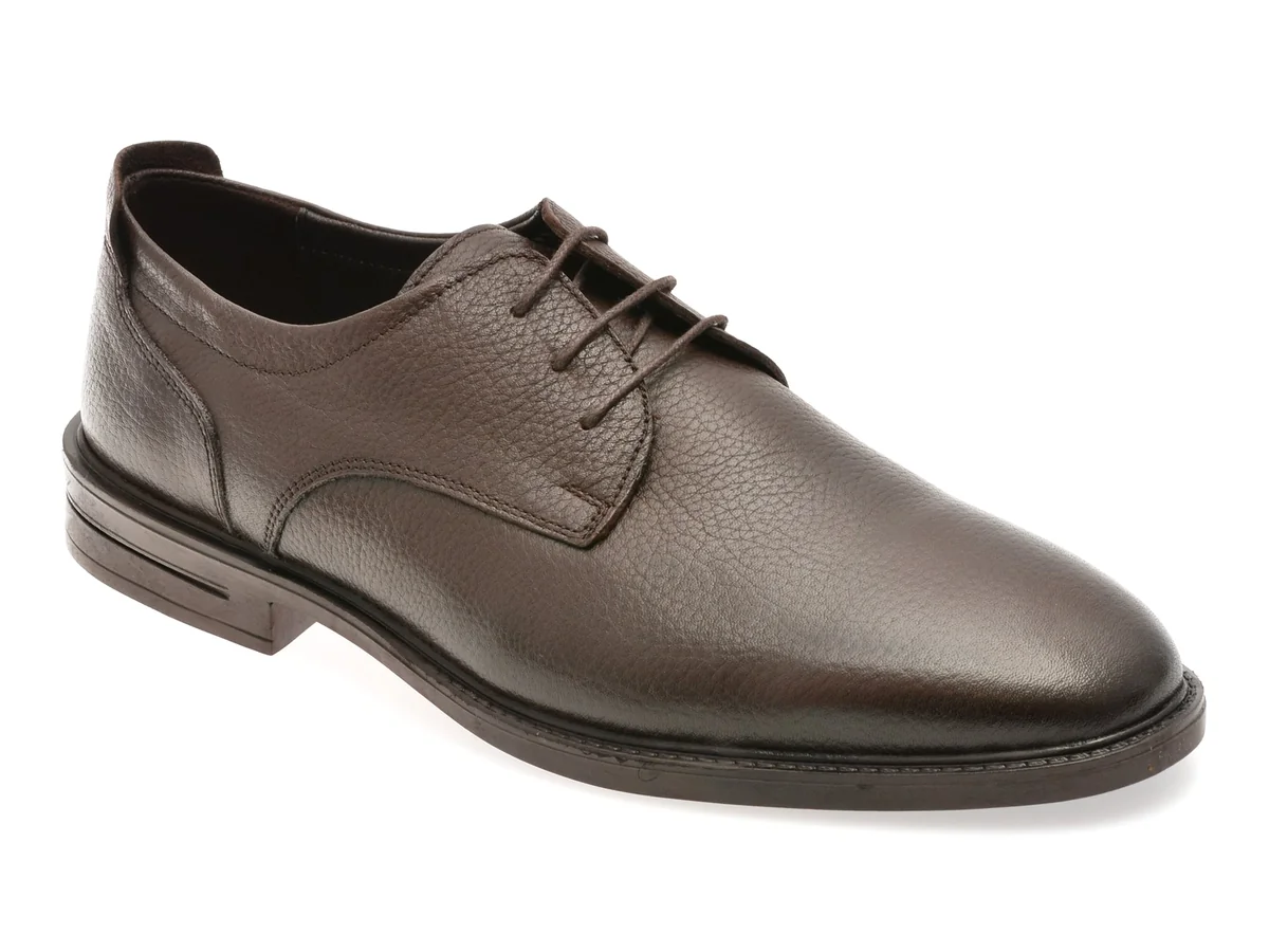 Pantofi Eleganti Bite The Bullet Maro, FH1194, Din Piele Naturala
