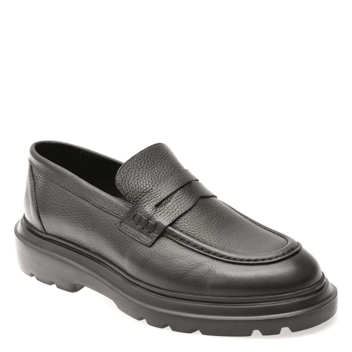 Mocasini Gryxx Negri Fh254 Din Piele Naturala