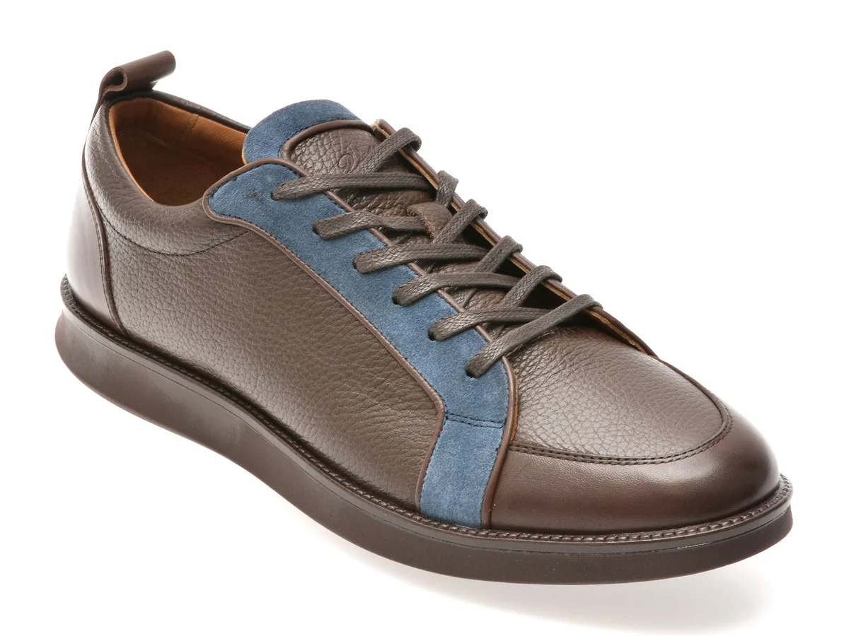 Pantofi Sport Bite The Bullet Maro, 9171, Din Piele Naturala