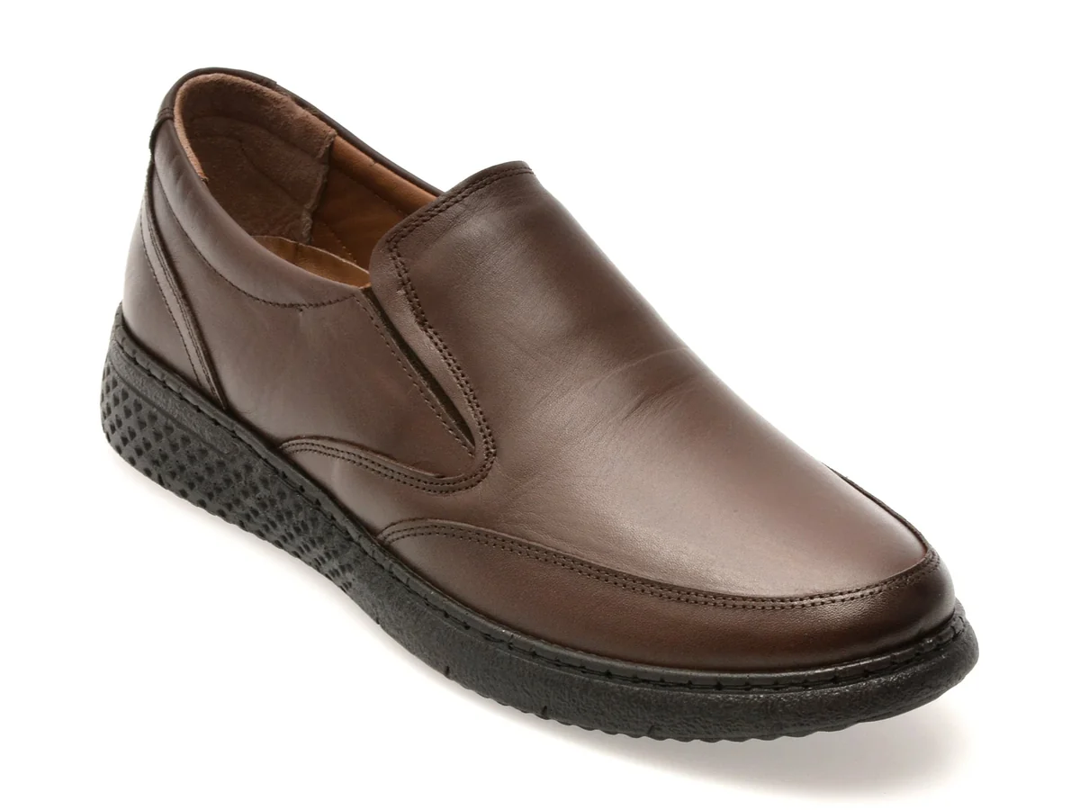 Pantofi Bite The Bullet Maro Rz003 Din Piele Naturala