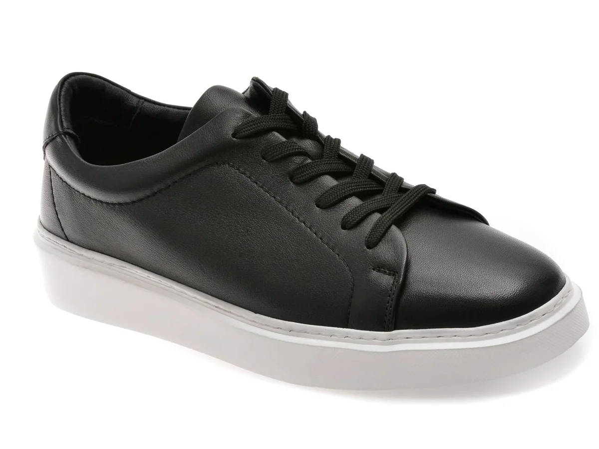 Pantofi Sport Gryxx Negri, M7162, Din Piele Naturală